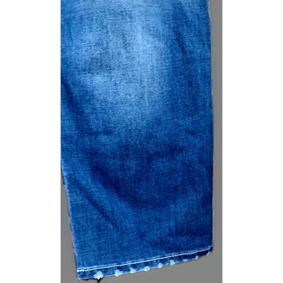 TK Axel Bootcut Jeans 40x31 Embroidered Flap Pocket Y2K Western Denim EUC - Picture 11 of 14